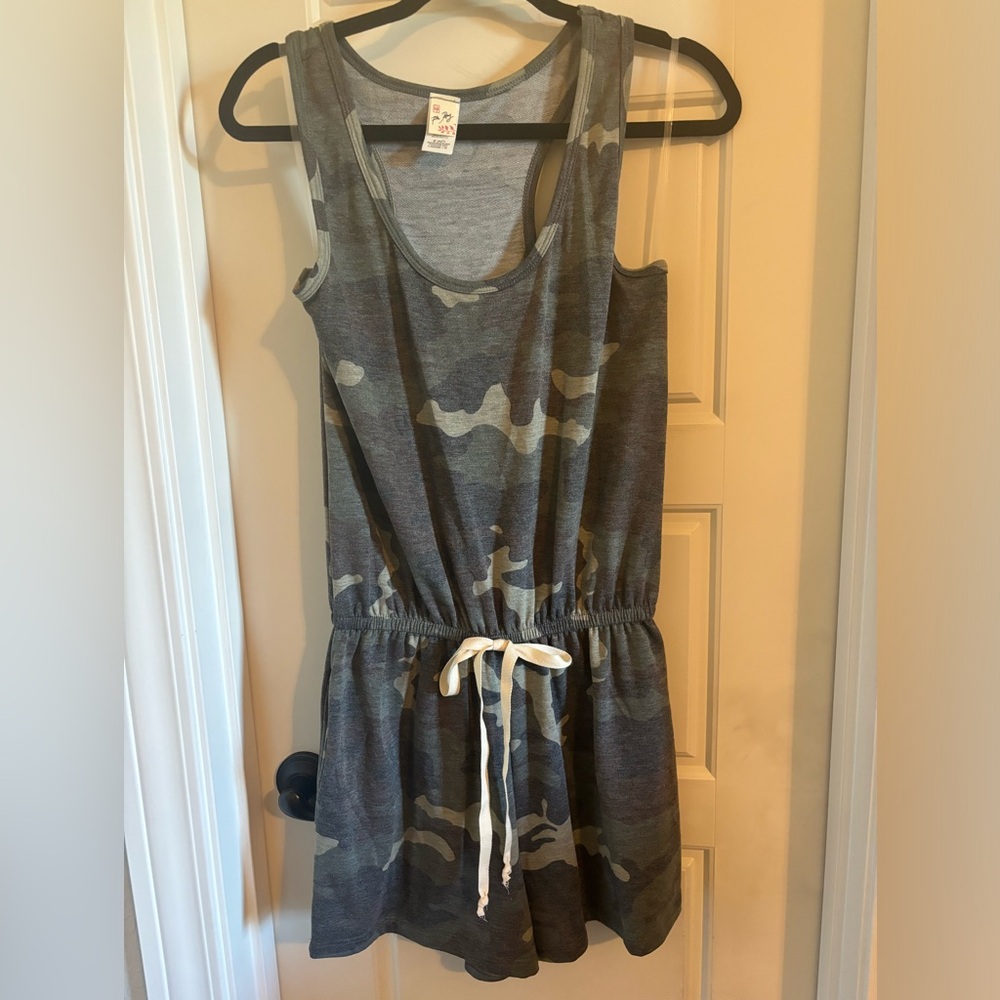 Sleeveless romper
